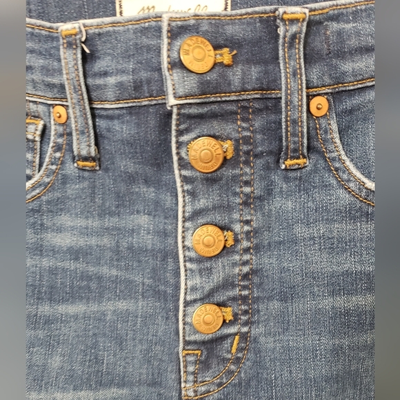 Madewell Women's Jeans 10" High-Rise Size 27 Style #J7914 - Picture 4 of 16